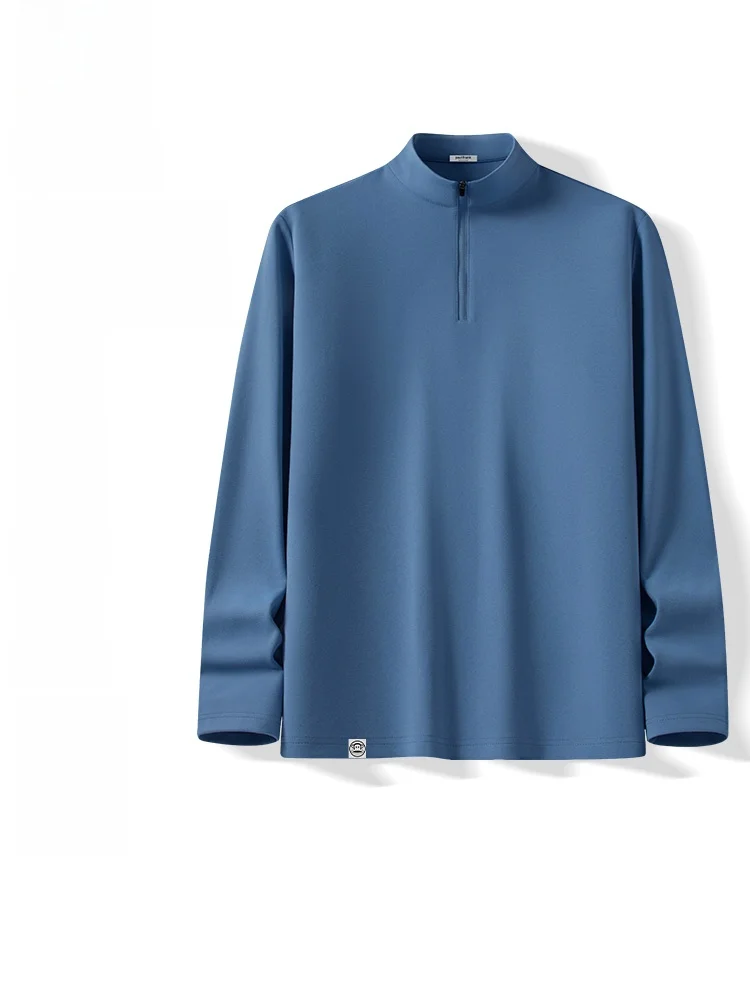 

M Fitn Clothes Long Sve Training Qui Dry T-irt ex Spring Training Gear Polyester Fiber round Ne