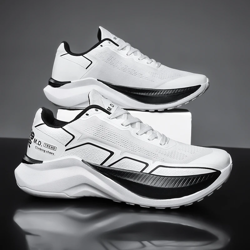 

New Men Running Shoes Luxury Shoes Fashion Jogging Walking Athletic Casual Sports Comfortable Trainer Lightweight Breathable