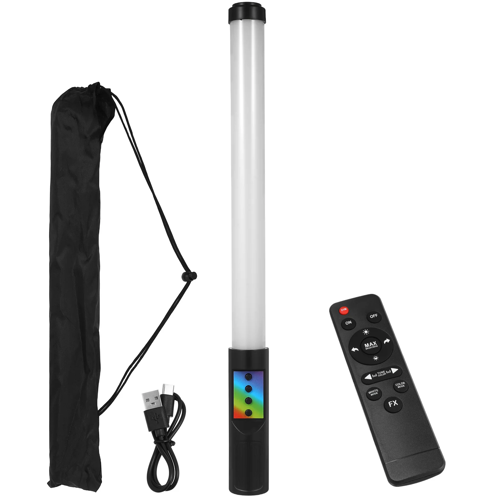 

Handheld Fill Light Portable Rgb Led Video Lighting For Photography Live Streaming Content Creation Filming Camera