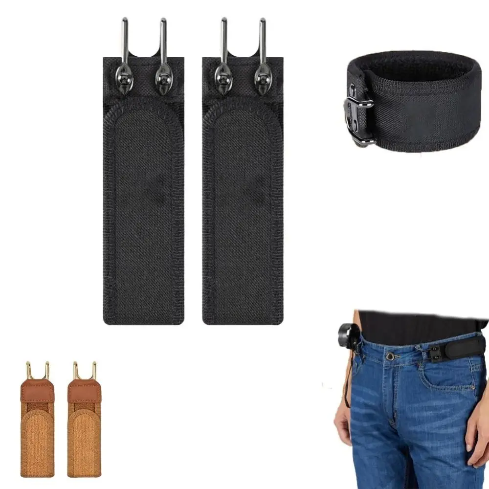 

Новый унисекс без пряжек, крючок для ремня, регулируемая пряжка на талию, металлический крючок, удобный эластичный ремень