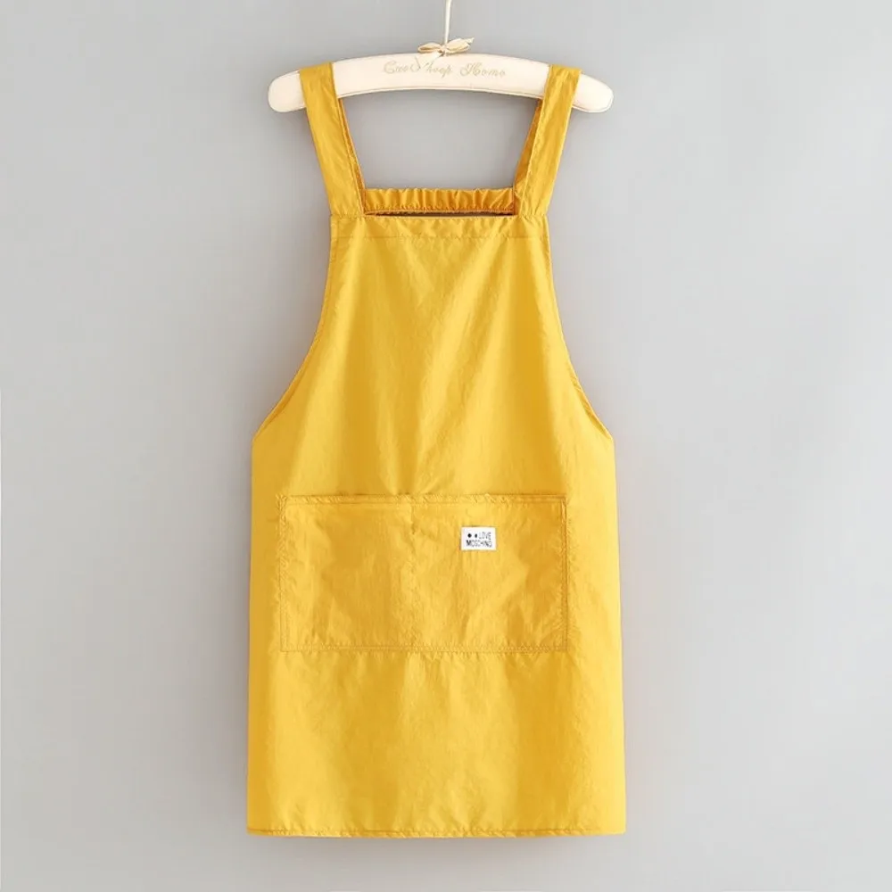 New Sleeveless Lightweight Apron Waterproof Oil-proof Breathable Apron Anti-fouling Women's Vest Apron Kitchen Cooking