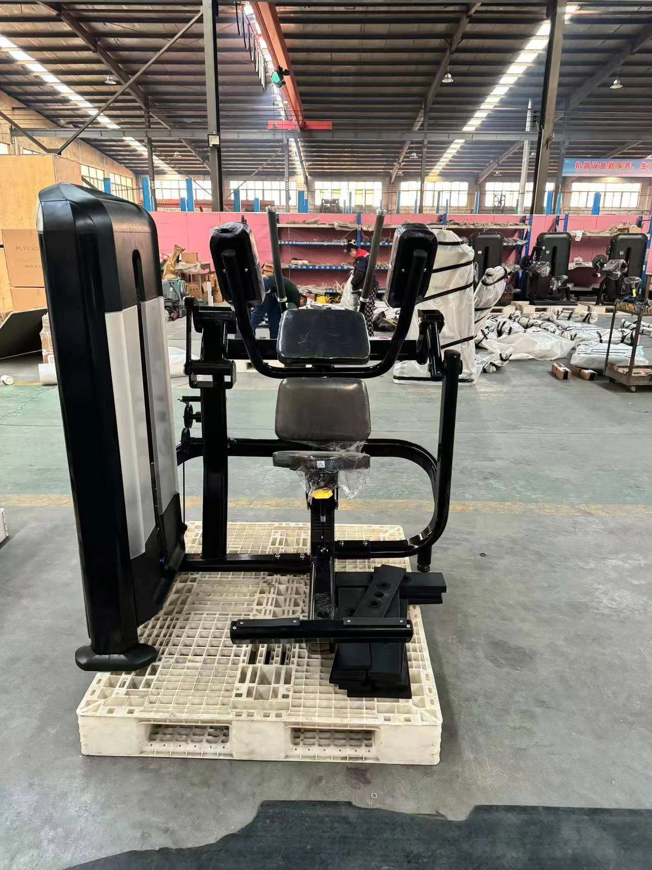 ST-3013 Commercial Large Loader Abdominal Fitness Machine Steel Material Pin Loaded Gym Equipment