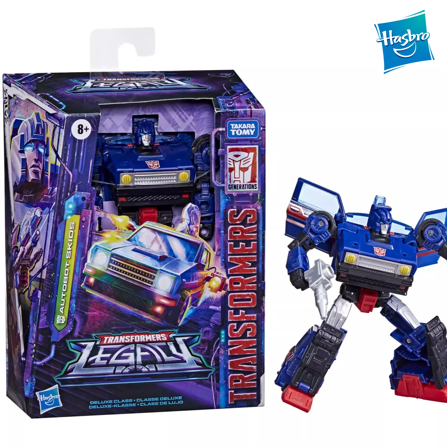 

In-Stock Original Hasbro Transformers Legacy Autobot Skids Anime Figure Action Figure Model Collection Hobby Toys for Boys