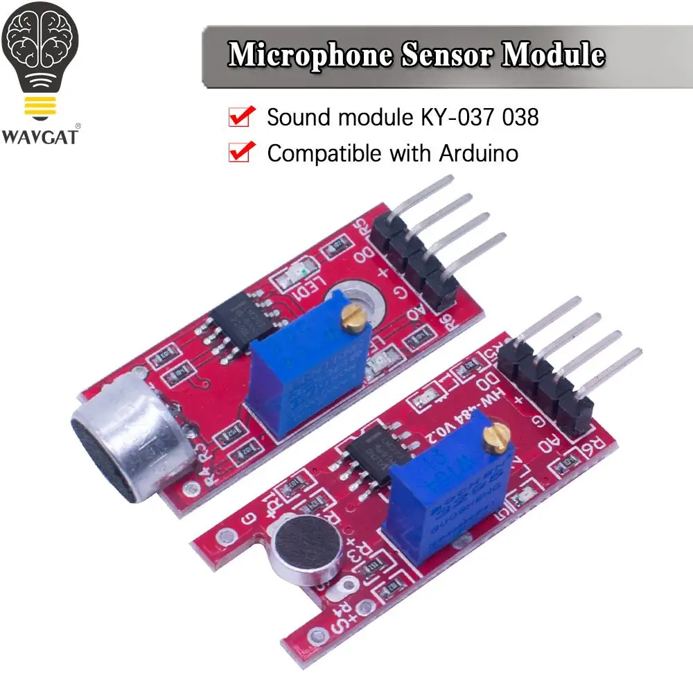 High Sensitivity Sound Microphone Sensor Detection Module For AVR PIC KY-037 KY-038 Sound Detection Sensor Module Sound Sensor