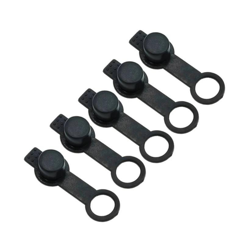 

AT51-For HPA Air Tank Regulator Rubber Fill Nipple Male Foster Quick Disconnect Dustproof Covers