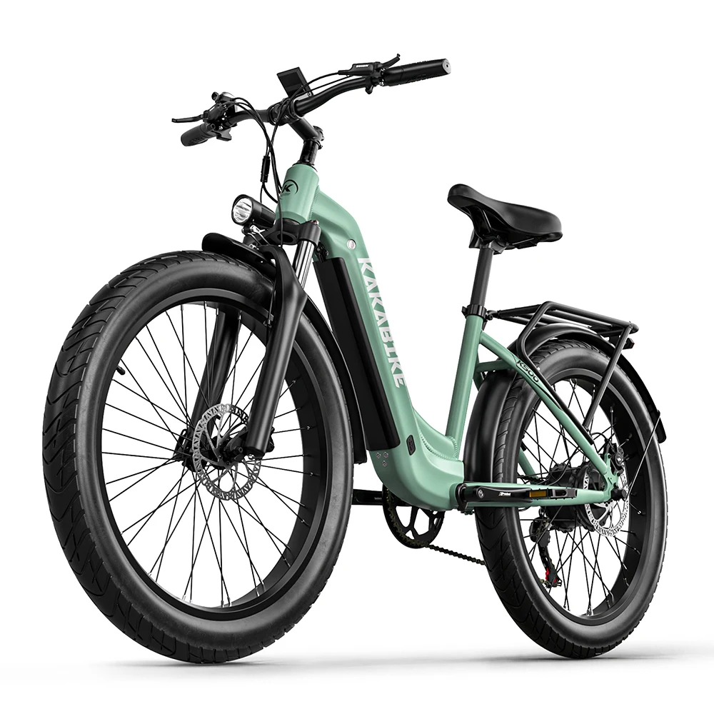 new 26-Inch Fat-Tire Smart Lithium-Ion Electric Assist Mountain Bike (For Adults Commuting & Off-Road · Shock Absorption)
