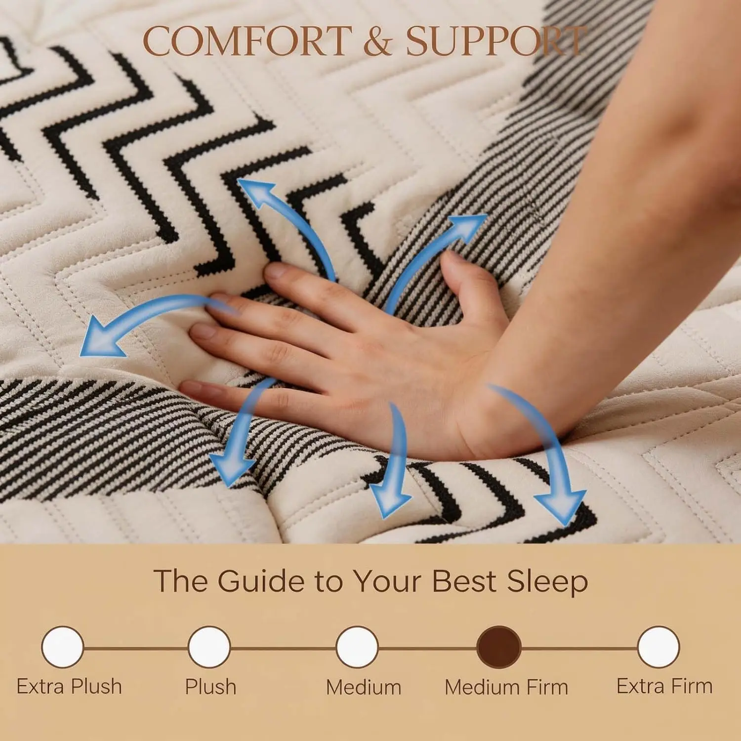 Queen Mattress 12 Inch Mattress Hybrid with Memory Foam and Pocket Springs for Motion Isolation Breathable and, Customized