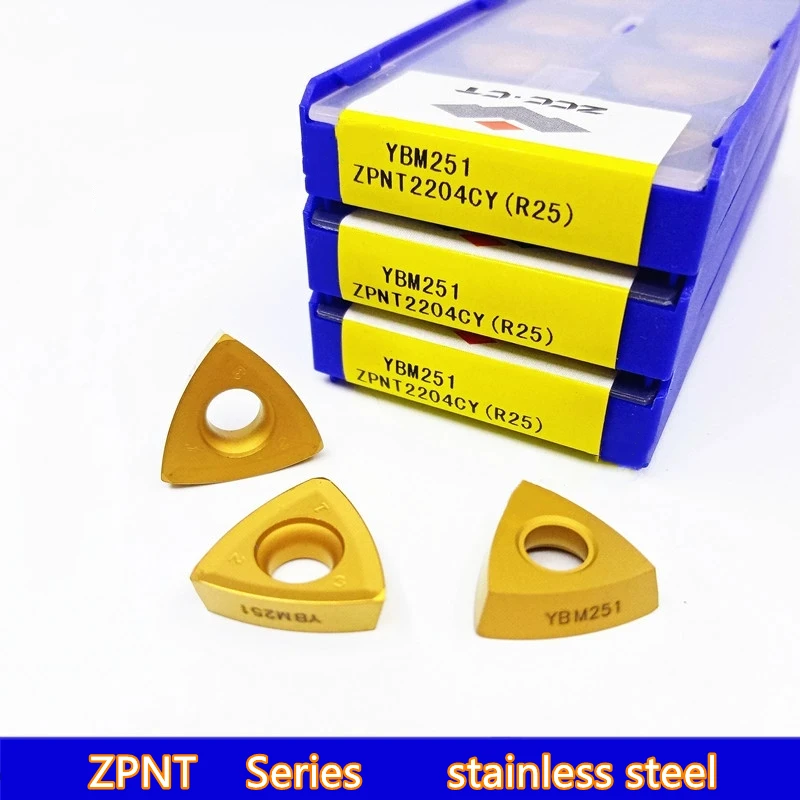 

Zpnt2204Cy(R20) Zpnt2204Cy(R25) Zpnt2204Cy(R31) Ybm251 Zcc.Ct 100% Original Lathe Tool Car Sharpening Carbide Imitation Cnc Blade Zpnt2204 R20 R25 R31