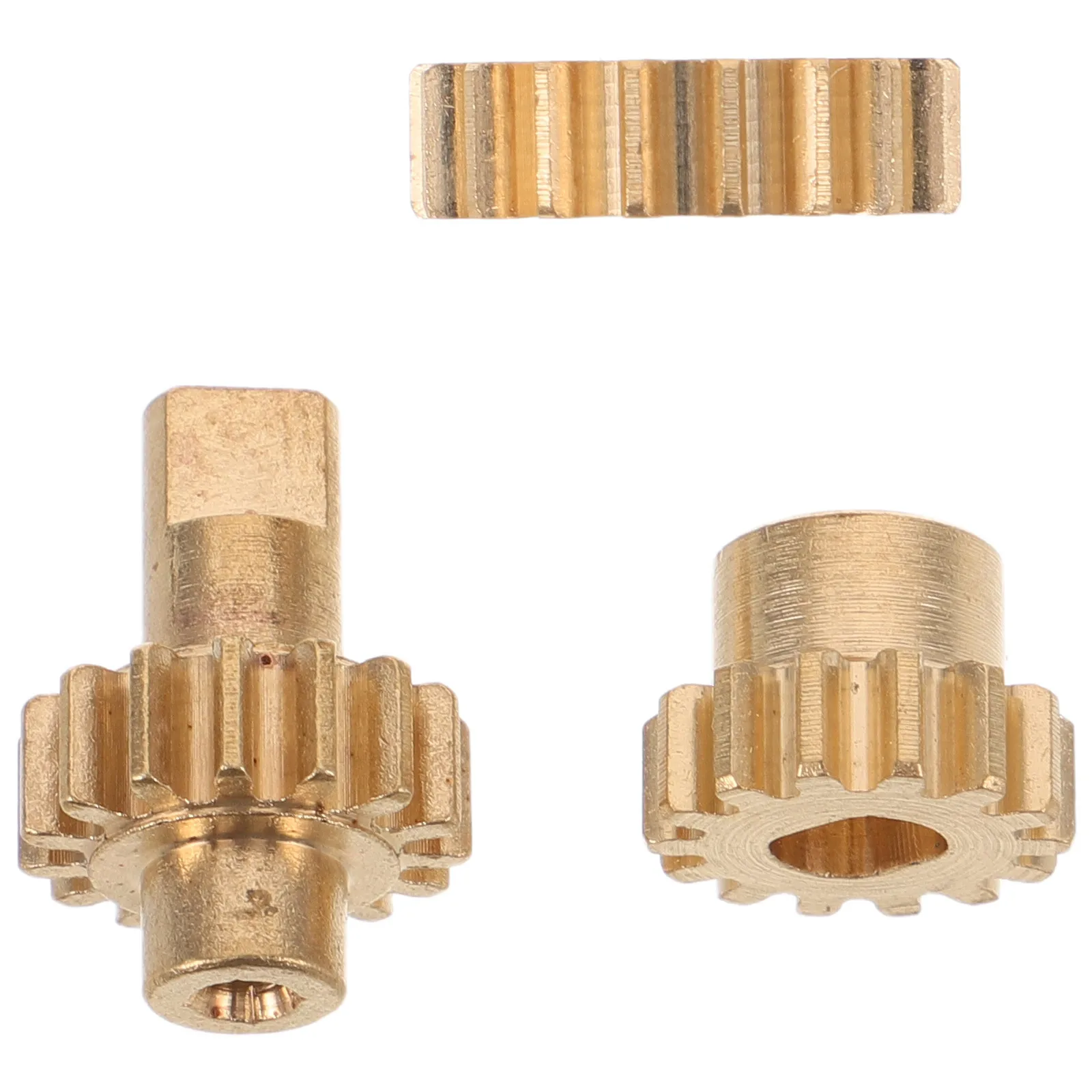 

1Set Precision Screen Gears Kit Copper Replacement for Car Display Mechanism Repair DIY Auto Gear Coupler Socket