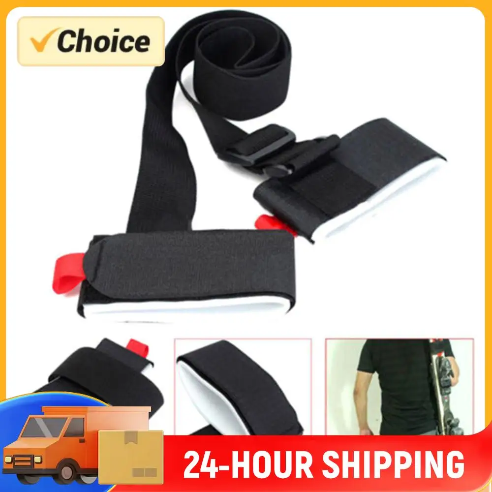 

Ski Shoulder Carrier Strap Adjustable Ski Strap & Pole Carrier Portable Ski Holder Straps for Men Women Kids