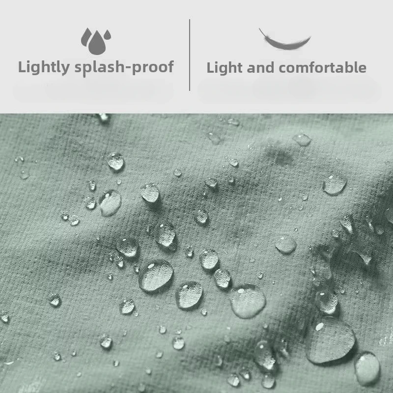 Men\'s Windproof Jacket Sports Running Training Coat for Spring Autumn, Waterproof Rainproof Quick-Dry Cycling Hiking Windbreaker