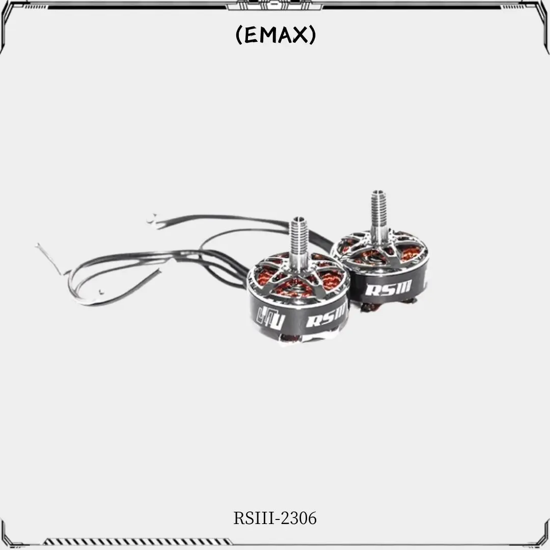 EMAX RSIII-2207 RSIII-2306 Brushless Motor 3-6S 1800KV 2100KV / 3-4S 2500KV For 5-5.5 INCH Propeller FPV Racing Quadcopter