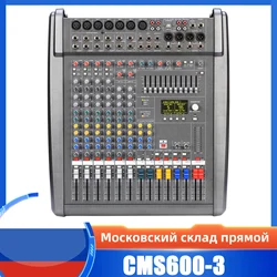 Leicozic CMS600-3 Mixing Console Audio Mixer Professional 8-Channel Mixer Consola De Sonido Mesa De Som Batidora Pro Audio