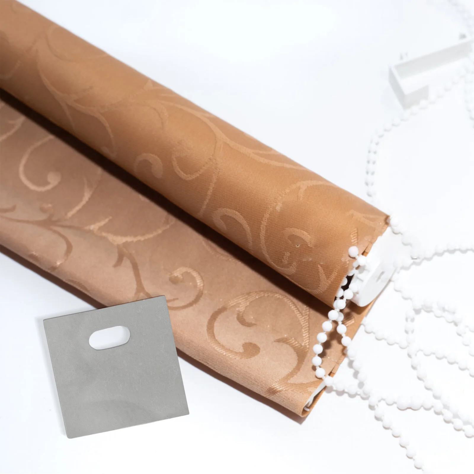 

40Pcs Curtain Repair Patches Vertical Blind Fixer Tabs Self-Adhesive Replacement Parts for Quick Home Office Blind Repair Kit