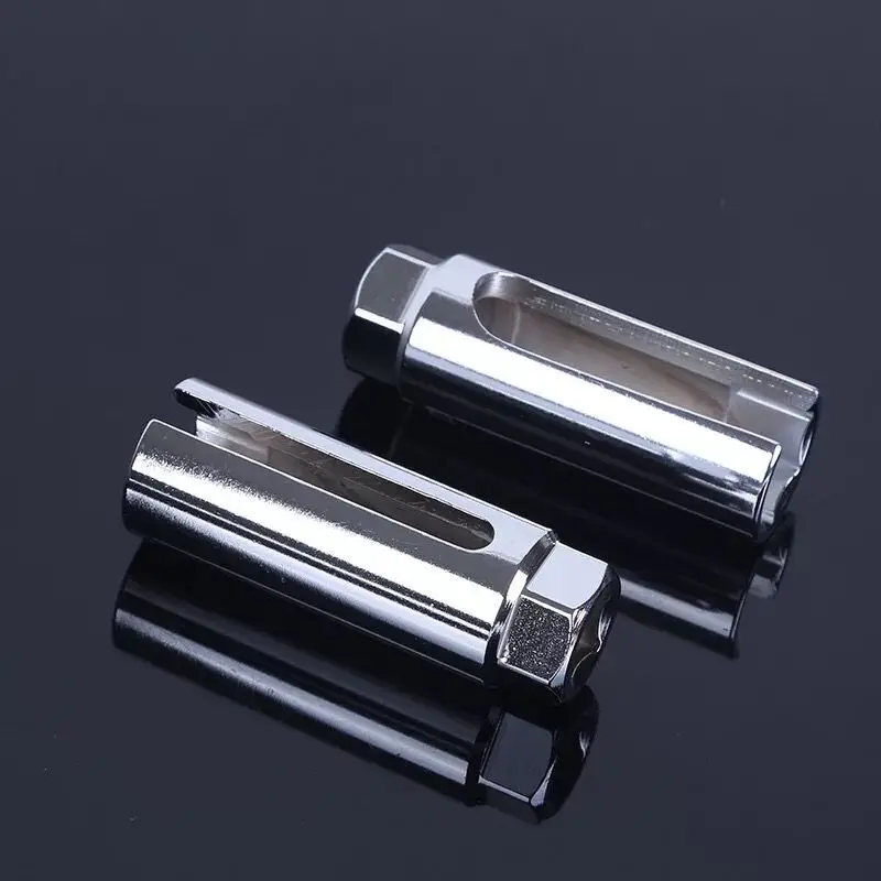 ประแจซ็อกเก็ตอเนกประสงค์ขนาด 22 มม. 1/2 นิ้ว สำหรับรถยนต์ ประแจซ็อกเก็ตสำหรับถอดและติดตั้งเซ็นเซอร์ออกซิเจน อุปกรณ์เสริมรถยนต์ระดับมืออาชีพ