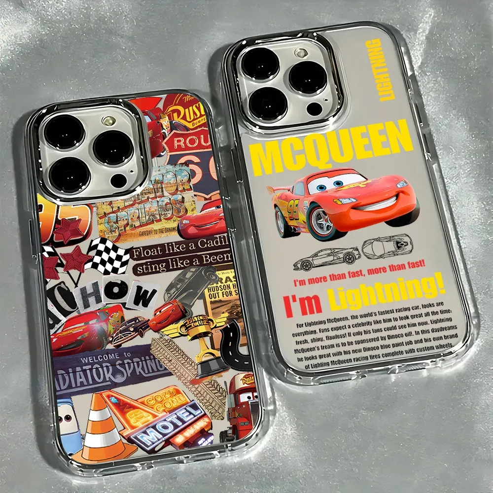 Cars Lightning McQueen 95 Handyhülle für Samsung Galaxy S25 S24 S23 S22 S21 S20 Note 20 FE Ultra Edge Plus 4G 5G Soft Cover