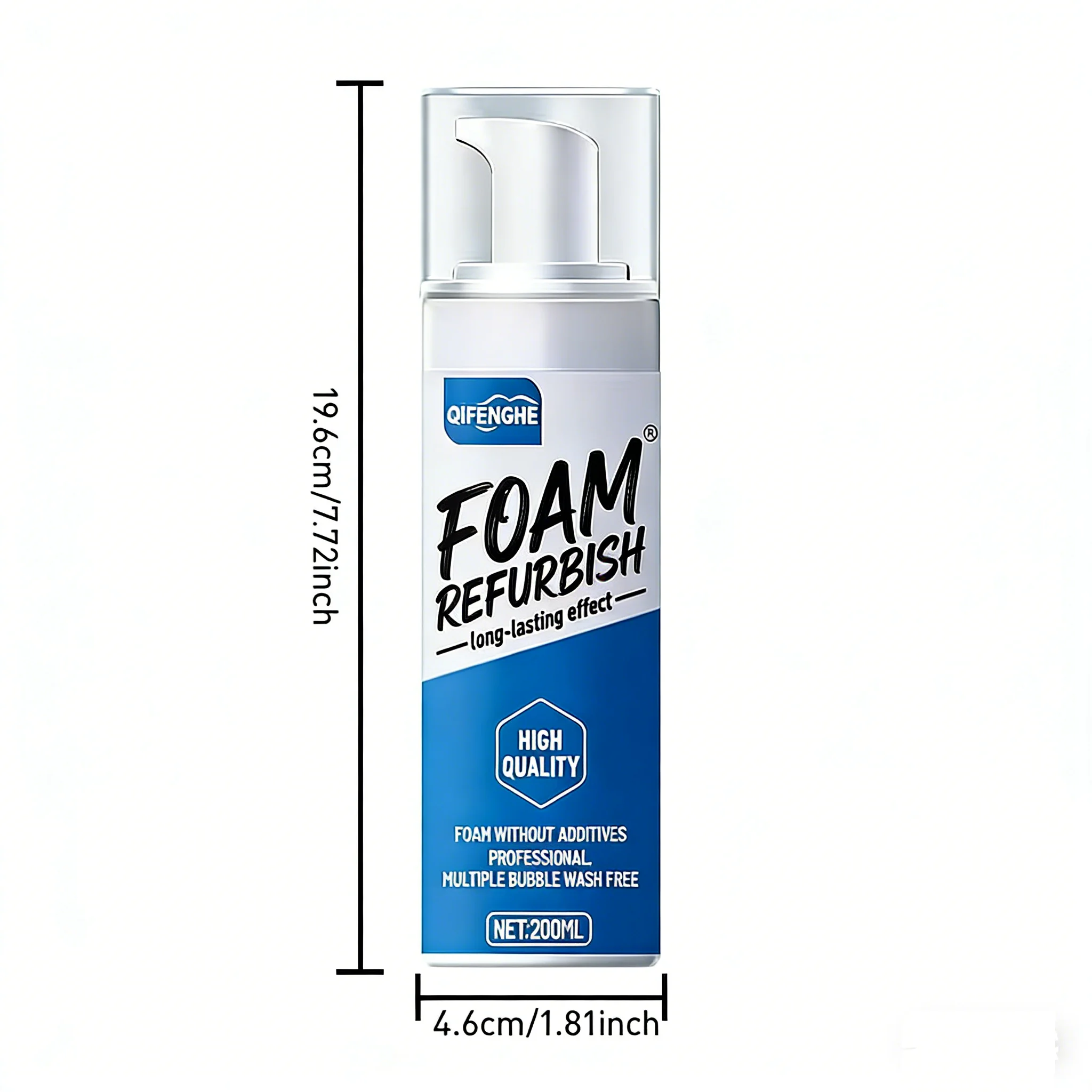 Auto-Innenraum-Schaumreiniger, Mehrzweck-Schaumreinigungsspray für Autopflege – Detail 2