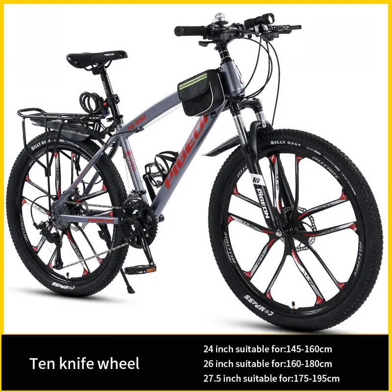 2024 Nieuwe Mountainbike Schijfrem 26 Inch 30 Speed Volwassen Student Fietsen Fiets Off Road