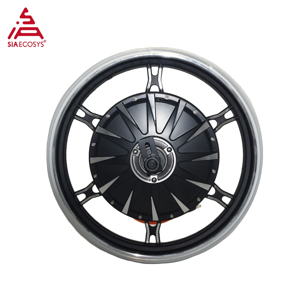SiAECOSYS QS Motors 17x2.5inch QS260 2000W 35H V1 72V BLDC Wheel Hub Motor for Electric Scooter Motorcycles