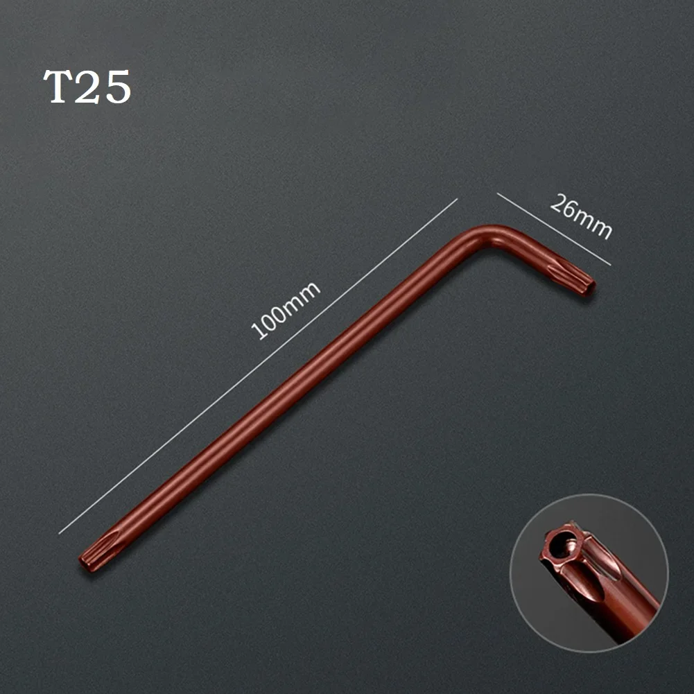 Hand Tools Screwdrivers Wrench Screwdrivers Torx Wrench Tool Torx Screwdriver Double-End 2-way Machine Repair Spanner T10 T20