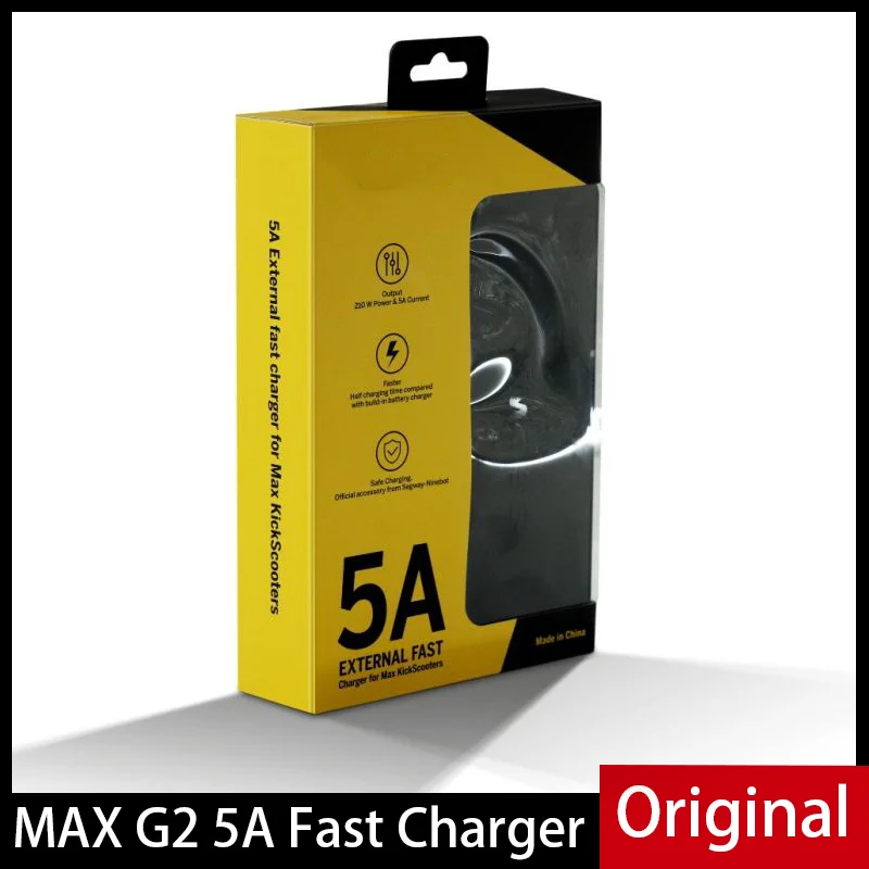 

Original 5A 210W Fast Charger for Ninebot MAX G2 G30P Electric Scooter Parts MAX Series Li-ion Battery Power Charger Adapter