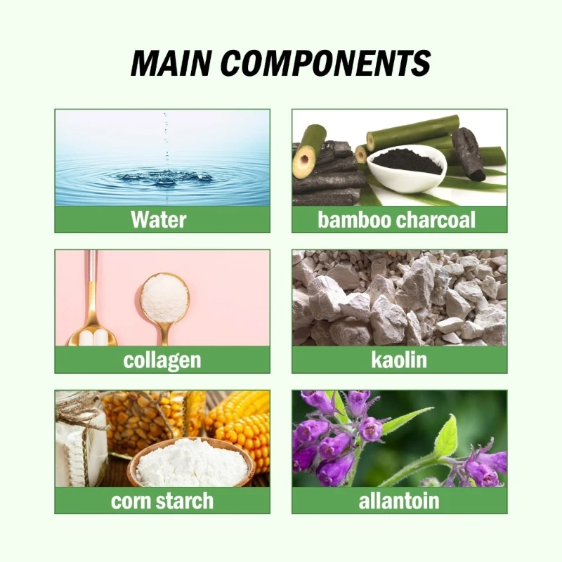 Natural Bamboo Charcoal Soap Bar for Face,Body,Acnes,and Sensitive Oil Control Cleansing Soap Cleanser Gift 918D