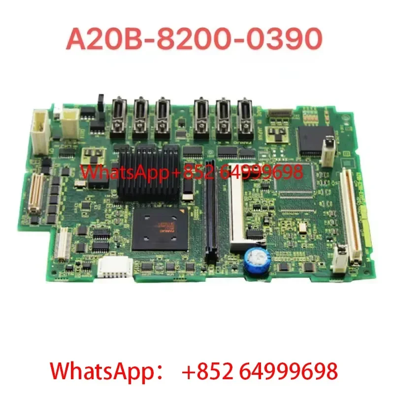 FANUC Card A20B-8200-0390 Motherboard PCB Circuit Board Tested Ok For CNC System Controller Very cheap