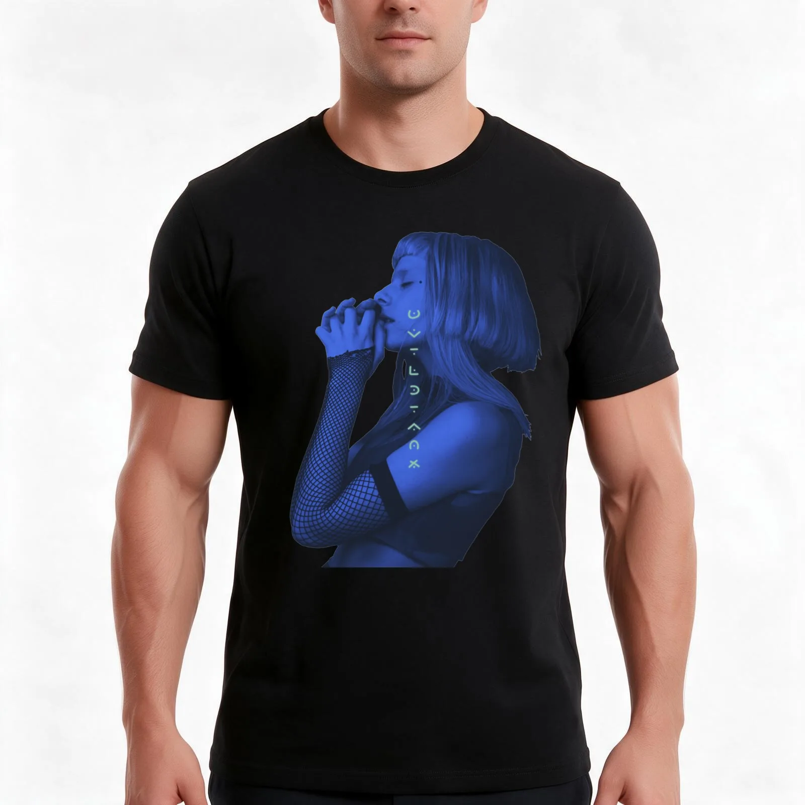 Aurora Aksnes The Seed T-Shirt, Summer Casual Cotton Tee, Oversized Streetwear Tops, Vintage Graphic Print, Unisex Men Women