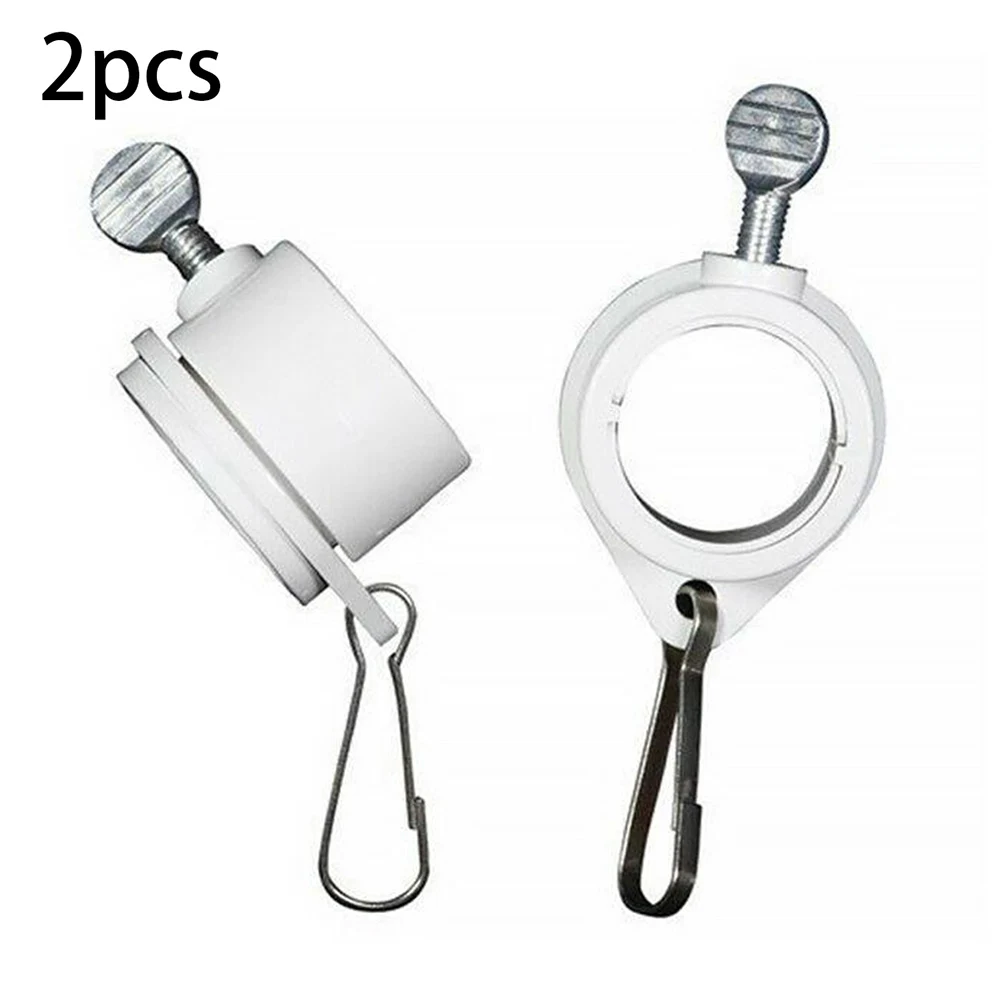 360 Graden Roterende Vlag Montage Ringen Vlaggenmast Grommet Clip Bevestiging Aluminium Vlaggenmast Roterende Ringen Clip