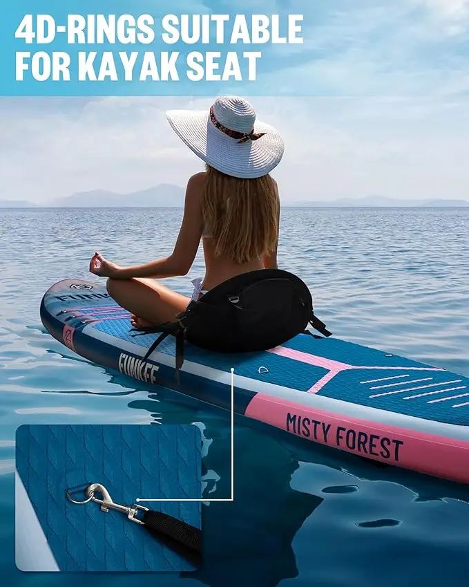 FUNKEE لوح تزلج قابل للنفخ قابل للتخصيص، تصميم جديد، مواد EVA PVC الممتازة للأطفال تتضمن ملحقات إصلاح #4