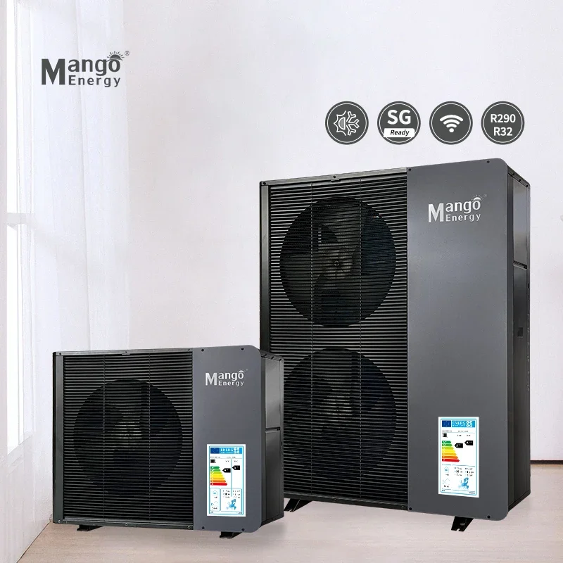 New Design R290 R32 10kw 20kw 30kw Air To Water Heat Pump Water Heater Evi Dc Inverter Heat Pump 20kw