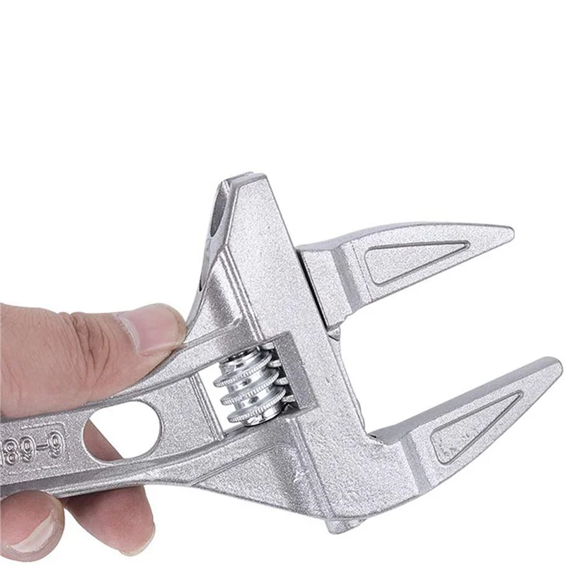 

【Best Selling】3X Adjustable Wrenches 6-68Mm Wide Jaw Wrench Bathroom Wrench Hand Tools For Tightening Or Loosening Nuts And Bolt