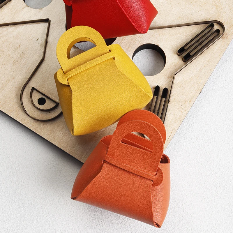 Leather Cutting Die Cut Leather  Mini Bag Mold Leather Tool Template For DIY Craft Ornament - view 5