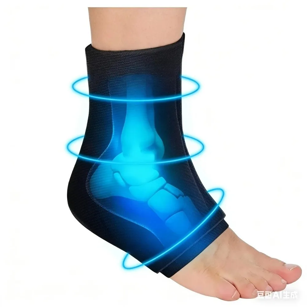 Reusable Hot Cold Ankle Foot Ice Pack Wrap Achilles Support Swelling Relief Ankle Support Brace Adjustable Strap Hot Cold Pack