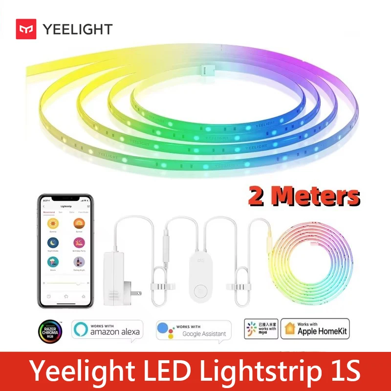 yeelight-ledスマートライトストリップ-グローバル版-1s-rgb-カラフル-2メートル-長さ-wifiライトストリップ-homekit-mijia-google-alexa対応