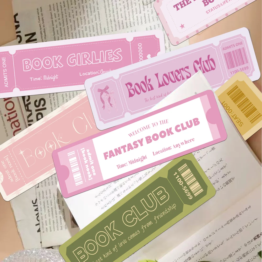 30 Uds. Marcapáginas para amantes de los libros, estudiantes literarios creativos, libros de lectura, marcado, suministros de oficina, decoración, material para manual DIY