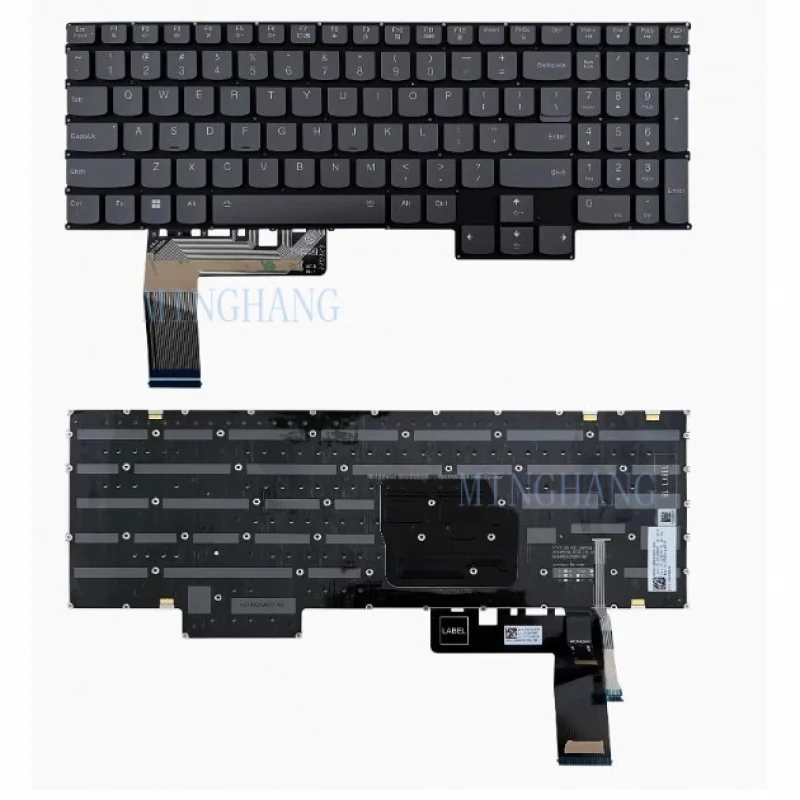 

M New For Lenovo Legion 7 16ARHA7 16IAX7 82UH 82TD RGB Backlit Laptop US Keyboard