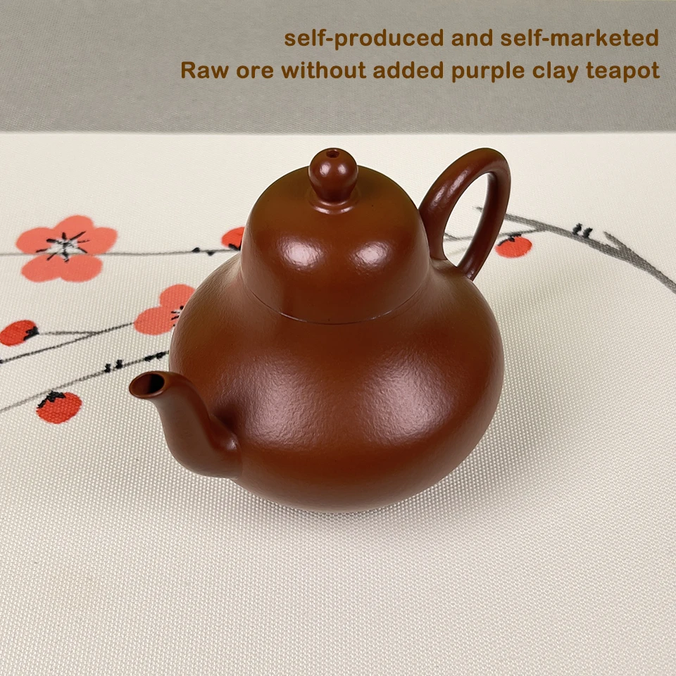

Teacher Feng Chao's authentic Yixing purple clay teapot, original ore, top-notch Dahongpao Siting handmade Chinese teapot