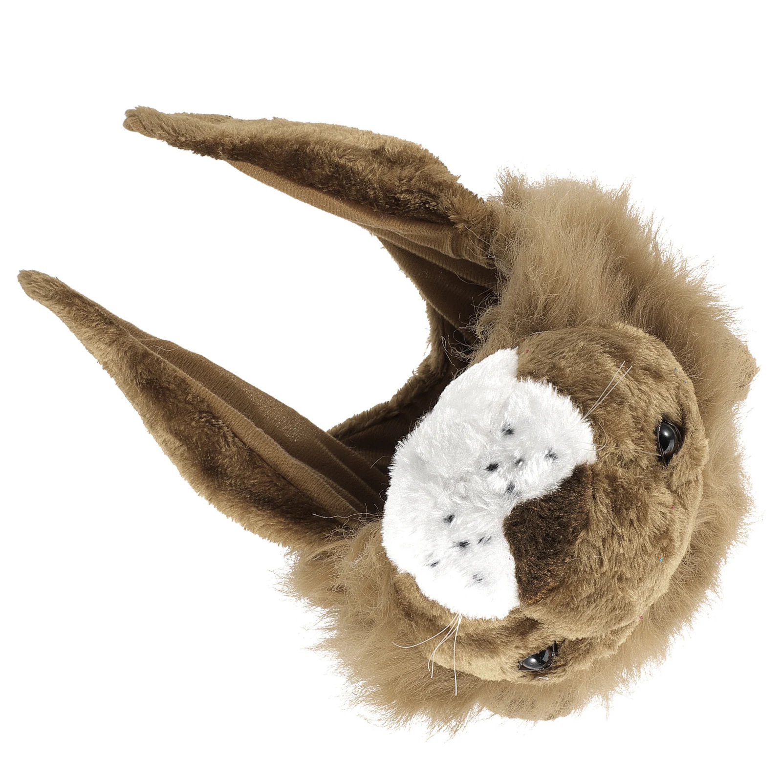 

Lion Hat Festival Costume Party Hats Props Carnival Headwear Orange Adjustable Animal Designed Dress Up Funny Hat Ornament