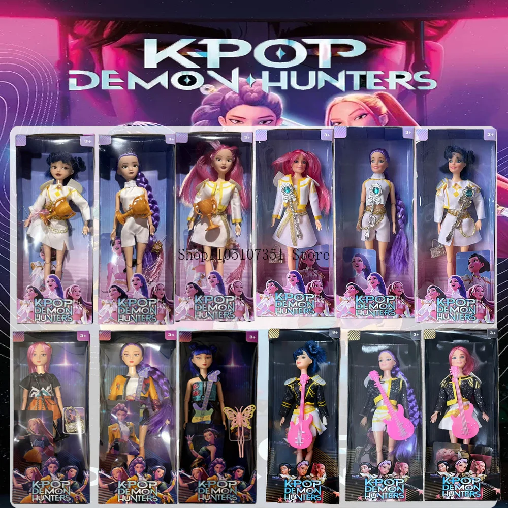 

Demon Hunter Rumi Mirazoi Plush Toy Peripheral Merch of Korean K-POP Girl Group Christmas & Birthday Gift for Kids and Friend