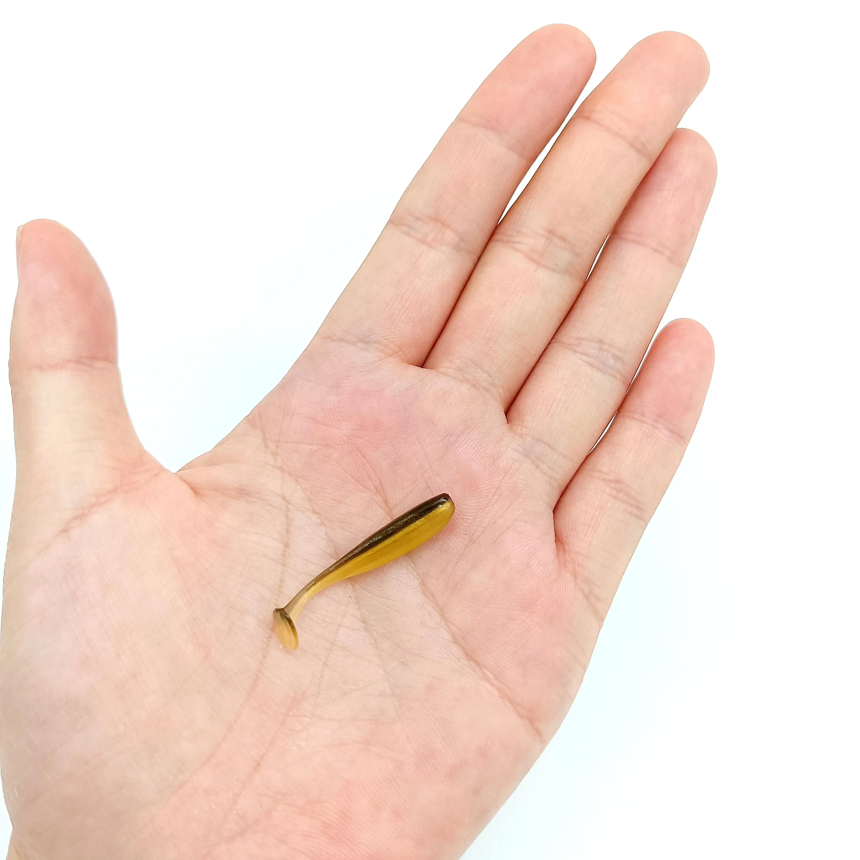 DUODUOYU 10 sztuk mikro miękkie przynęty 0.35g/35mm t-tail robak przynęta mała sztuczna przynęta Jig woblery Bass Pike sprzęt wędkarski