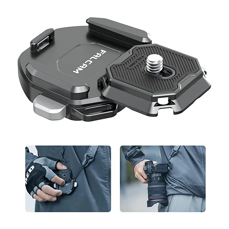 Ulanzi Falcam F38 Quick Release Shoulder Strap Base /Kit V2 Compatible With F38 PD Fotopro PGY Quick Release Plate