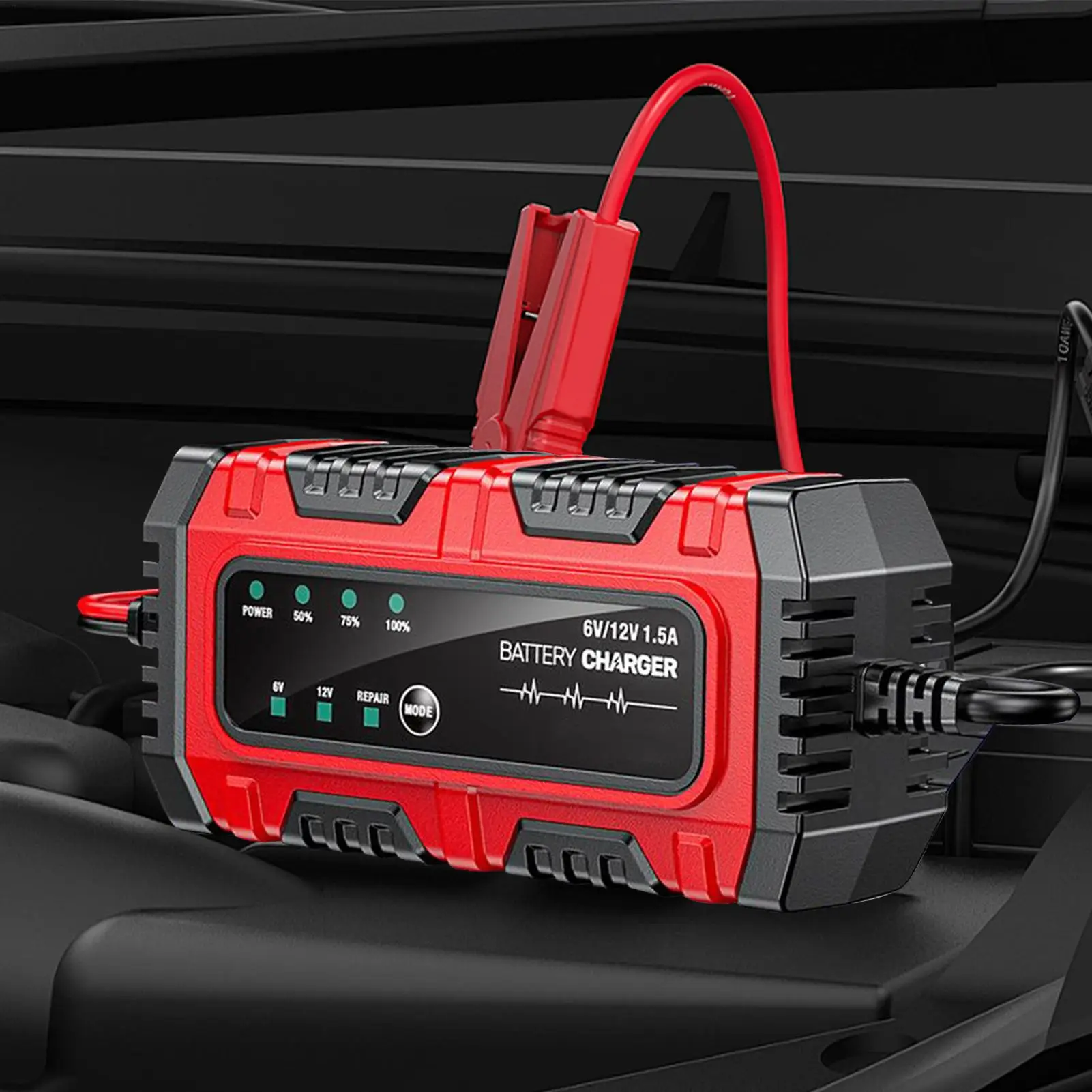 

Car Trickle Charger Auto Car and Motorcycle Battery Charging Starter Trickle Charger for Boat RV Truck Lawn Mower Golf