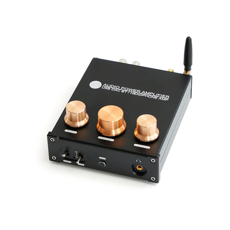 

D18E TPA3116 Dual Channel Bluetooth USB Fiber, Coaxial, Digital Stereo Fever HiFi Power Amplifier Home Power Amplifier