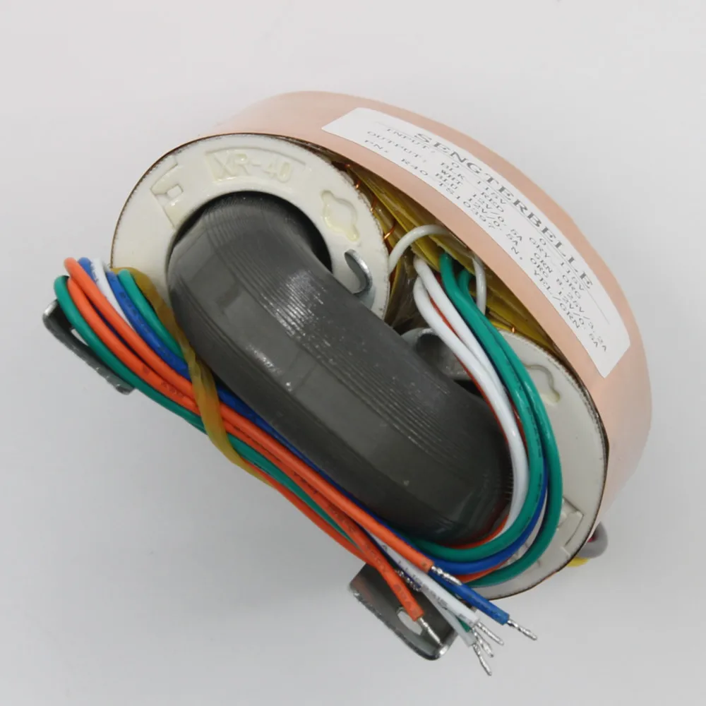 50 W R-Kern-Netzteil aus reinem Kupfer, Transformator 12 V + 12 V + 12 V + 8,25 V für Audio-Vorverstärker DAC R40-TS10397