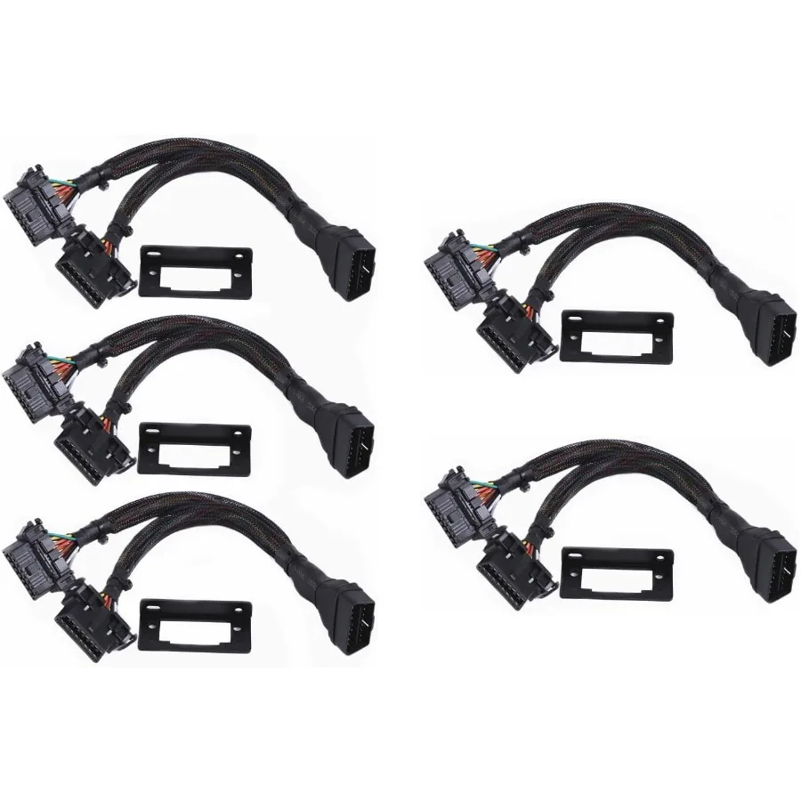 

OBD2 Splitter Y Cable with 5pcs for Vehicle Diagnostic Tools and Car Bluetooth Modules Enables Simultaneous Connectio
