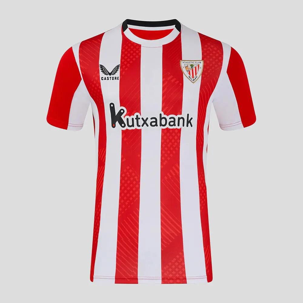 24-25 New Hot shirt La Liga Athletic Club shirt 3D printed men's and women's children's shirt Sports casual plus size shirt