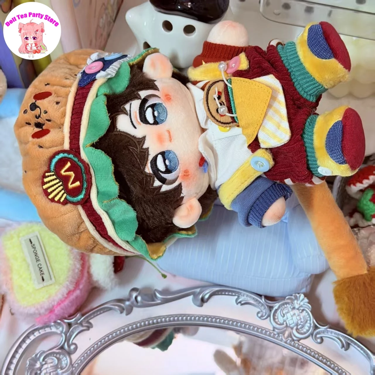 Artem Wing Tears of Themis Attribute Cotton Doll Body 20cm Dress Up Clothes Plush Stuffed Toys Anime Figures Plushie Gift