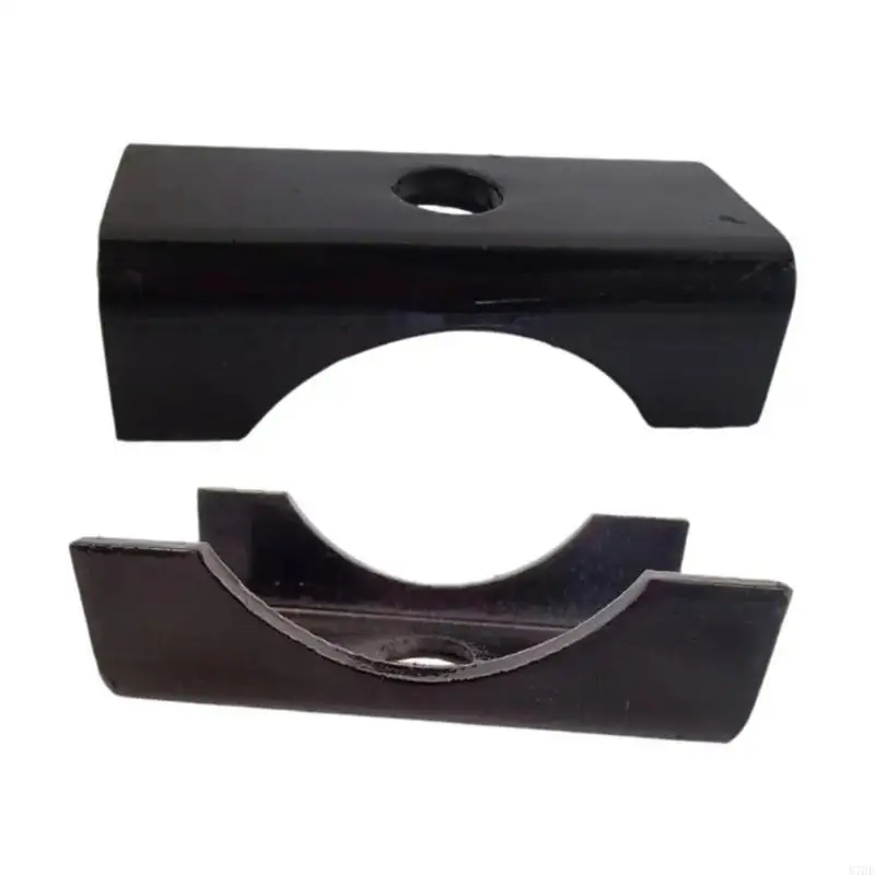 

M76E Heavy Duty Replacement Spring Mount Brackets For Trailer Axles 3 3" Round Tube Suspension Mounting Pair Included