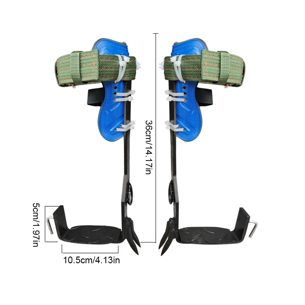 Tree Climbing Spikes Kit Load Capacity 350lbs Tree Climbing Set Adjustable Height Tree Climbing Equipment For Jungle Survival